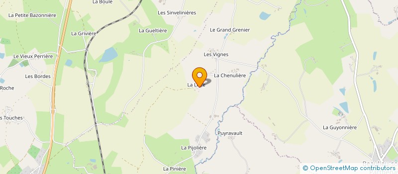 localisation de l'entreprise MONSIEUR MANUEL MOREIRA  MAZIERES-EN-GATINE