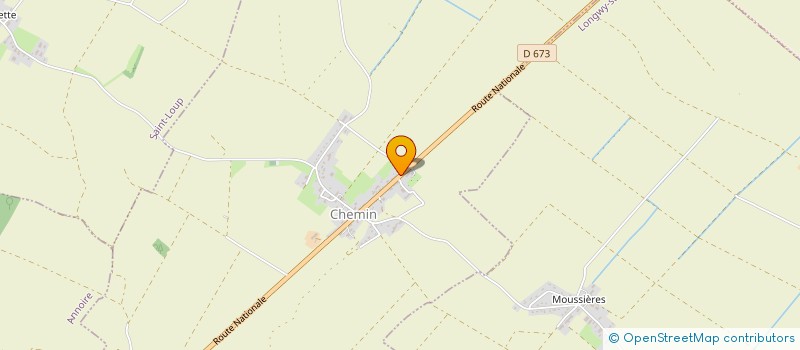 localisation de l'entreprise MONSIEUR MANUEL MOREIRA DE MATOS  CHEMIN