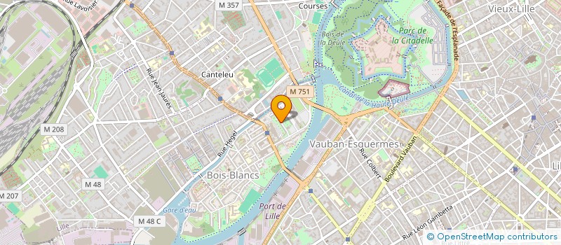 localisation de l'entreprise MONSIEUR MANUEL MOUFTIER à LILLE