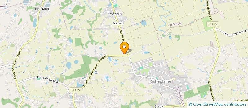 localisation de l'entreprise MONSIEUR MANUEL MOUNSAMY  SAINTE-ANNE