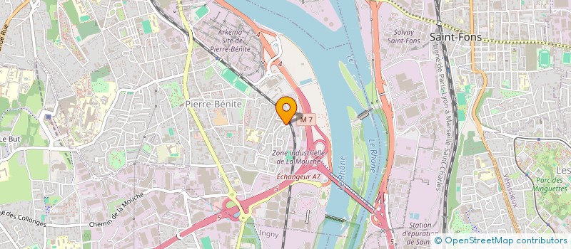 localisation de l'entreprise MONSIEUR MANUEL MUNTEAN  OULLINS-PIERRE-BENITE