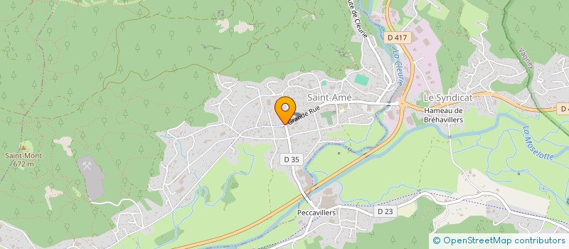 localisation de l'entreprise MONSIEUR MANUEL NARDIN  SAINT-AME