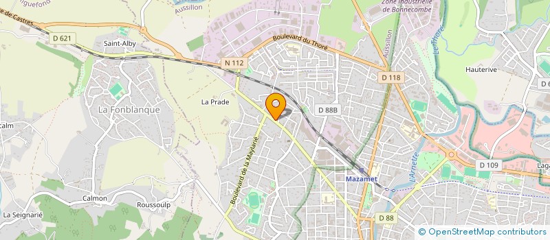 localisation de l'entreprise MONSIEUR MANUEL NAVARRO à AUSSILLON