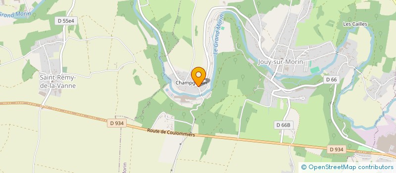 localisation de l'entreprise MONSIEUR MANUEL NAVARRO PONS  JOUY-SUR-MORIN