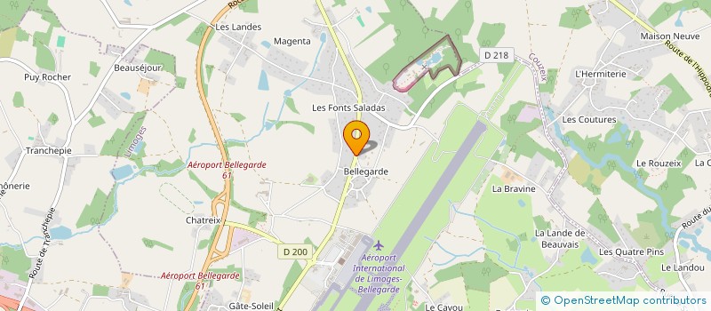 localisation de l'entreprise MONSIEUR MANUEL NETANGE à LIMOGES