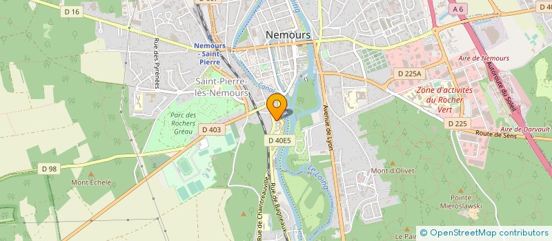 localisation de l'entreprise MONSIEUR MANUEL NETO DE OLIVEIRA  SAINT-PIERRE-LES-NEMOURS