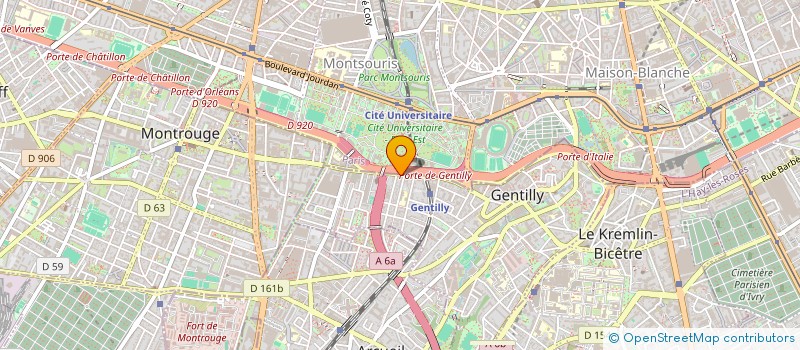 localisation de l'entreprise MONSIEUR MANUEL NIETO GARCIA à GENTILLY