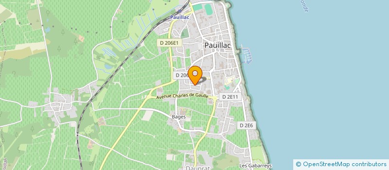 localisation de l'entreprise MONSIEUR MANUEL NOGUEIRA FIGUEIREDO  PAUILLAC