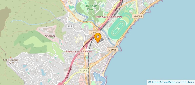 localisation de l'entreprise MONSIEUR MANUEL NOGUERA à VILLENEUVE-LOUBET