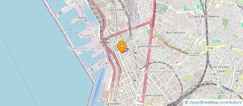 localisation de l'entreprise MONSIEUR MANUEL NOVO LOPES  MARSEILLE
