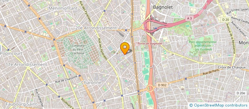 localisation de l'entreprise MONSIEUR MANUEL ODINET  PARIS