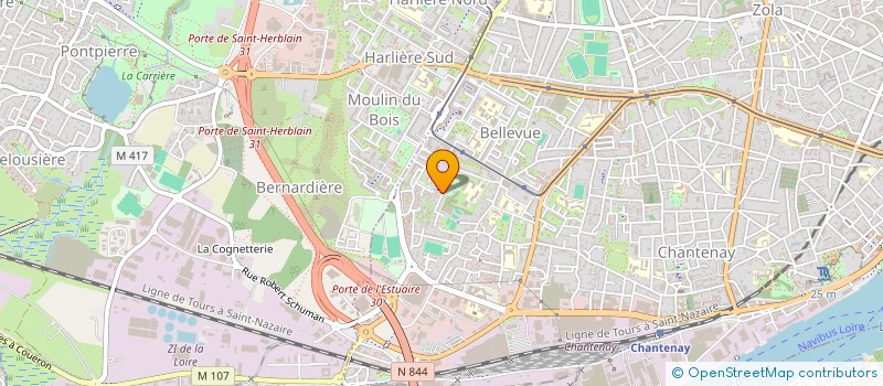 localisation de l'entreprise MONSIEUR MANUEL OLIVEIRA à NANTES