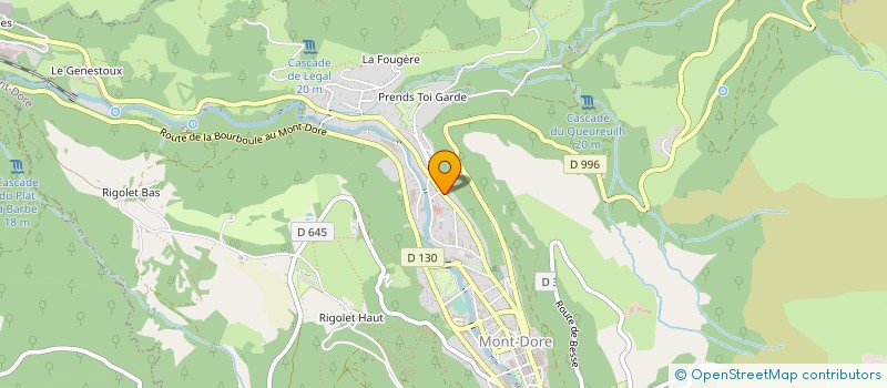 localisation de l'entreprise MONSIEUR MANUEL OLIVEIRA MENDES  MONT-DORE