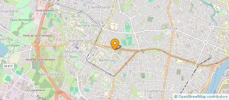 localisation de l'entreprise MONSIEUR MANUEL ONILLON à NANTES