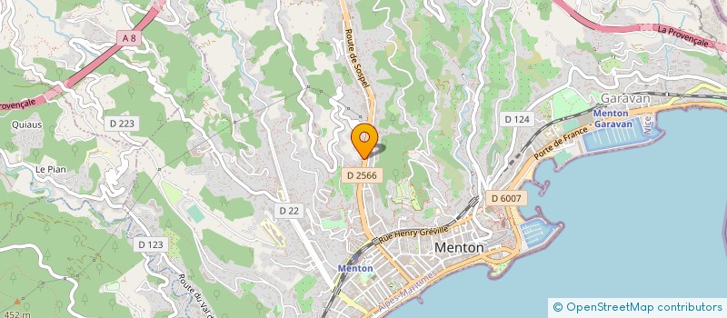 localisation de l'entreprise MONSIEUR MANUEL OTTO à MENTON