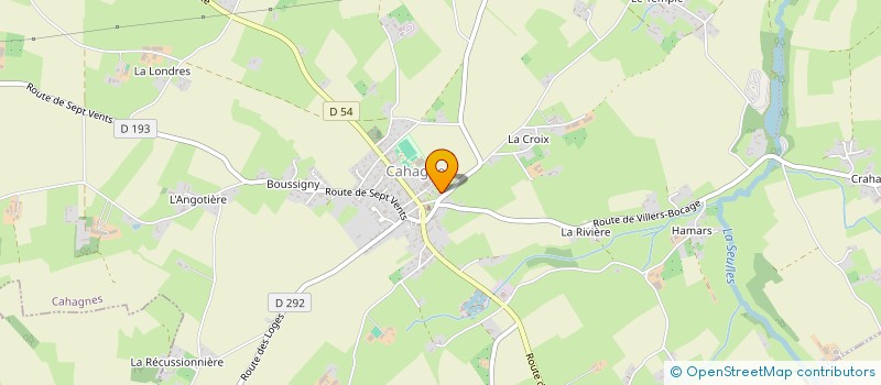 localisation de l'entreprise MONSIEUR MANUEL PASSARD  CAUMONT-SUR-AURE