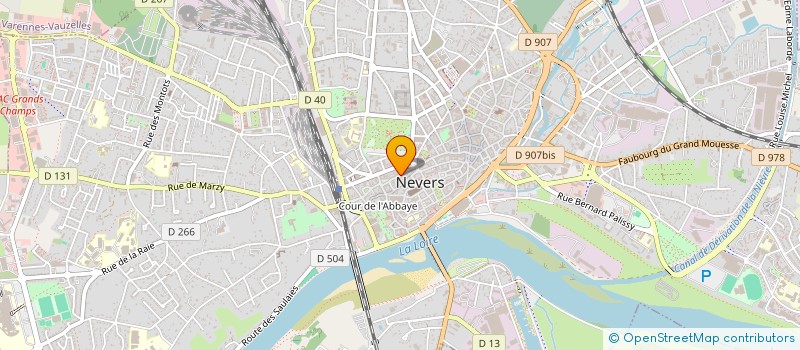 localisation de l'entreprise MONSIEUR MANUEL PEIXOTO DE JESUS à NEVERS