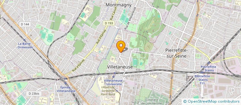 localisation de l'entreprise MONSIEUR MANUEL PEON à VILLETANEUSE