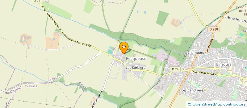 localisation de l'entreprise MONSIEUR MANUEL PEREIRA ALVES  PECQUEUSE