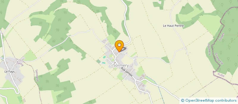 localisation de l'entreprise MONSIEUR MANUEL PEREIRA FERNANDES  SORMERY