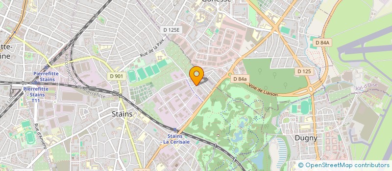 localisation de l'entreprise MONSIEUR MANUEL PEREIRA PINTO à STAINS