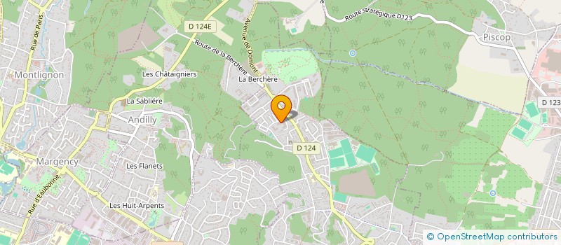 localisation de l'entreprise MONSIEUR MANUEL PEREIRA RAMOS  MONTMORENCY