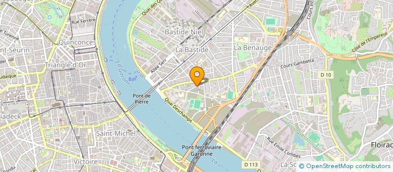 localisation de l'entreprise MONSIEUR MANUEL PEREIRA SANTOS  BASSENS