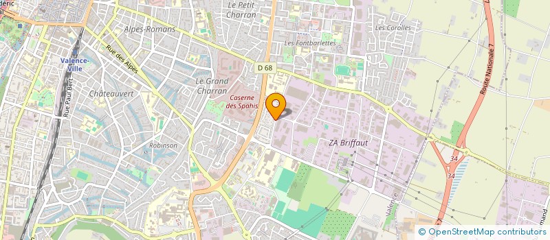 localisation de l'entreprise MONSIEUR MANUEL PERFEITO DE FIGUEIREDO  VALENCE