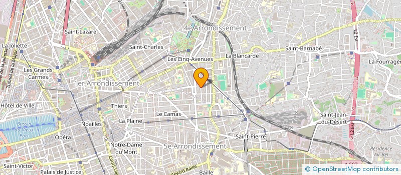 localisation de l'entreprise MONSIEUR MANUEL PERRONE à MARSEILLE