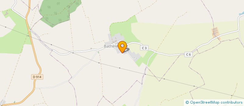 localisation de l'entreprise MONSIEUR MANUEL PICARD  BATHELEMONT