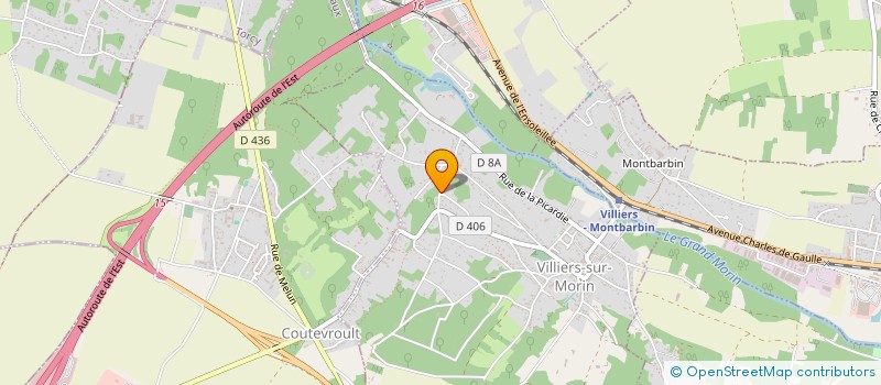 localisation de l'entreprise MONSIEUR MANUEL PINTO à VILLIERS-SUR-MORIN