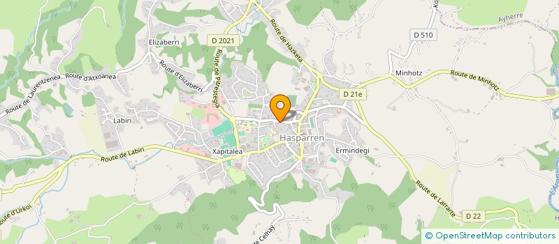 localisation de l'entreprise MONSIEUR MANUEL PORTELA  HASPARREN
