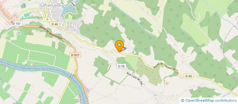 localisation de l'entreprise MONSIEUR MANUEL PORTEMER à LAFRANCAISE