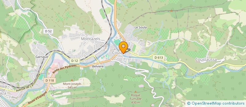 localisation de l'entreprise MONSIEUR MANUEL POZO  COUIZA