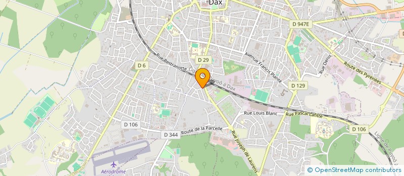 localisation de l'entreprise MONSIEUR MANUEL PUERTAS CENTENO  DAX