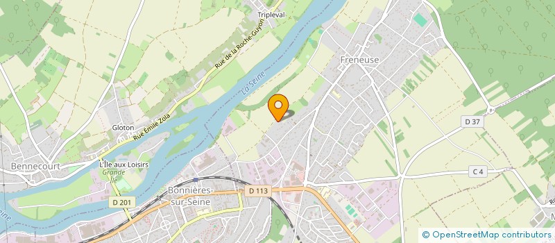 localisation de l'entreprise MONSIEUR MANUEL RAMIREZ  FRENEUSE