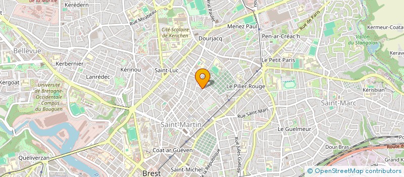 localisation de l'entreprise MONSIEUR MANUEL RAPPENEAU à BREST