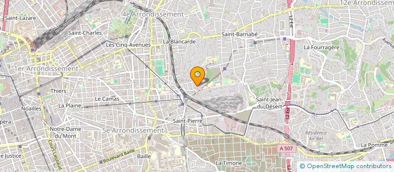 localisation de l'entreprise MONSIEUR MANUEL RASAMIMANANA à MARSEILLE