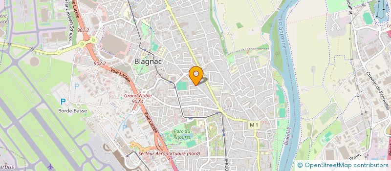 localisation de l'entreprise MONSIEUR MANUEL RECHAL à BLAGNAC