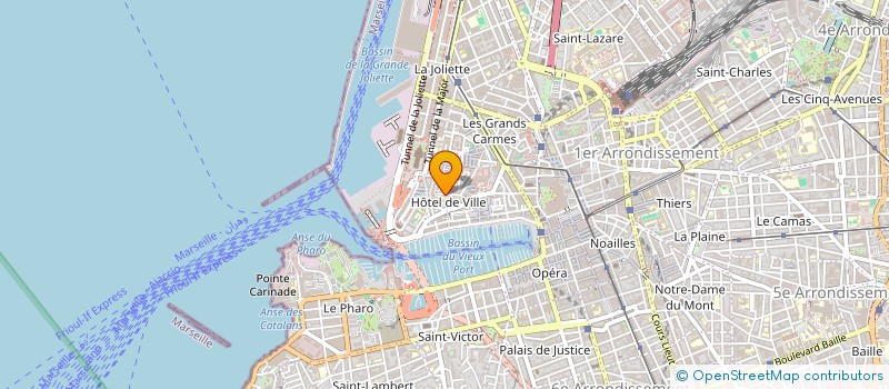 localisation de l'entreprise MONSIEUR MANUEL REICHOR  MARSEILLE