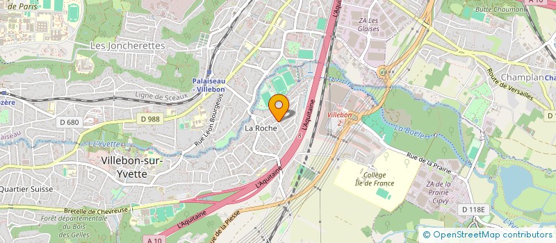 localisation de l'entreprise MONSIEUR MANUEL REIS DA SILVA à VILLEBON-SUR-YVETTE