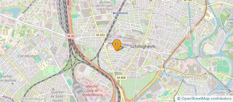 localisation de l'entreprise MONSIEUR MANUEL REQUENA  SCHILTIGHEIM