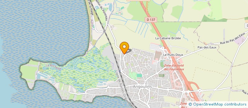 localisation de l'entreprise MONSIEUR MANUEL REVERTE Y SAMPER  ANGOULINS