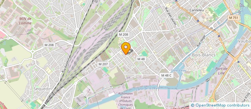 localisation de l'entreprise MONSIEUR MANUEL REYNAUD à LILLE
