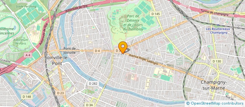 localisation de l'entreprise MONSIEUR MANUEL RIBEIRO à CHAMPIGNY-SUR-MARNE