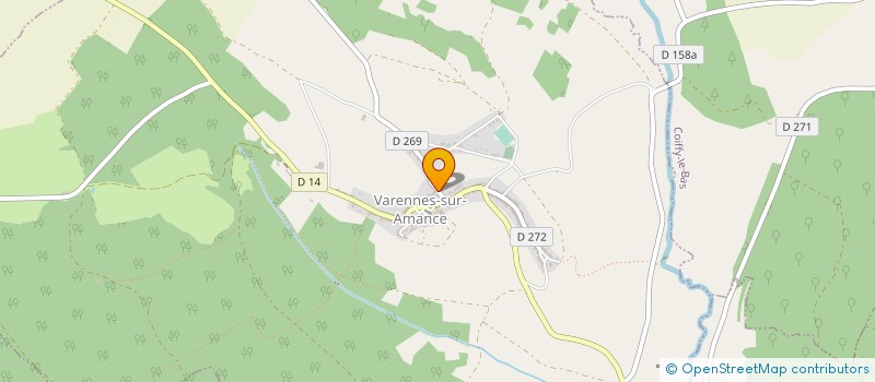 localisation de l'entreprise MONSIEUR MANUEL RIBEIRO à VARENNES-SUR-AMANCE