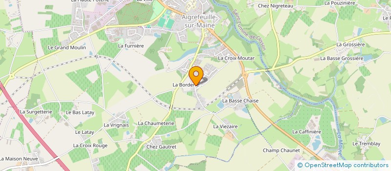 localisation de l'entreprise MONSIEUR MANUEL RIBEIRO DE SOUSA  AIGREFEUILLE-SUR-MAINE