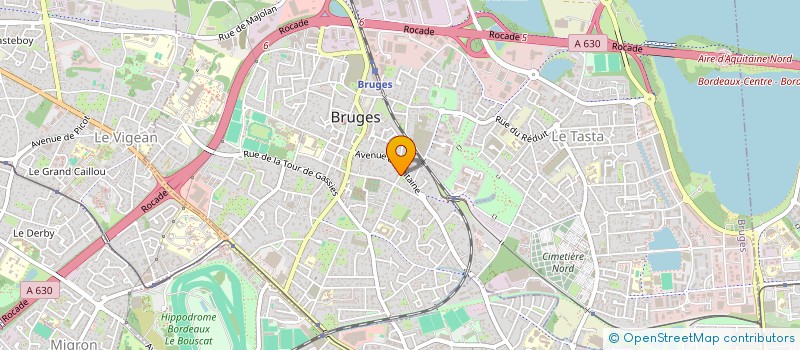 localisation de l'entreprise MONSIEUR MANUEL ROBALO  BRUGES