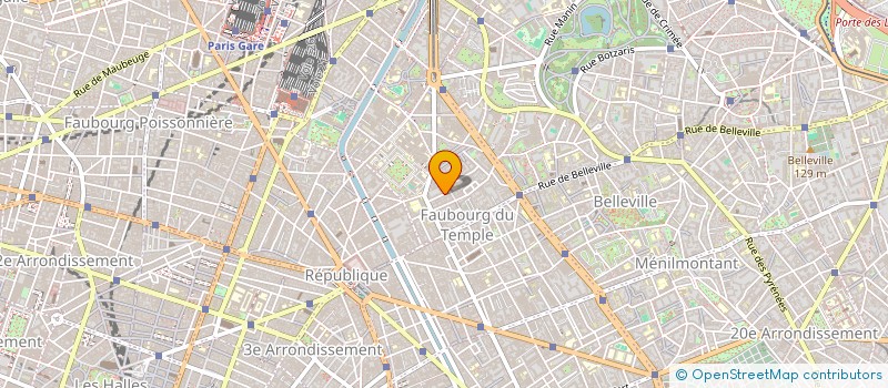 localisation de l'entreprise MONSIEUR MANUEL ROBIN  PARIS