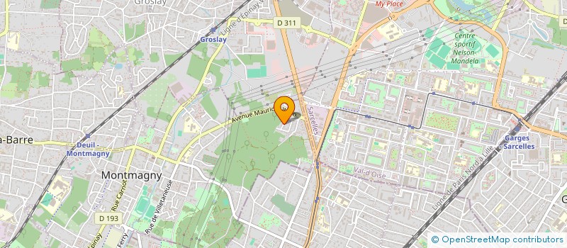 localisation de l'entreprise MONSIEUR MANUEL RODRIGUES  MONTMAGNY